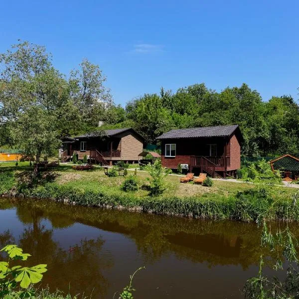 Котедж з власною сауною, khách sạn ở Poltava