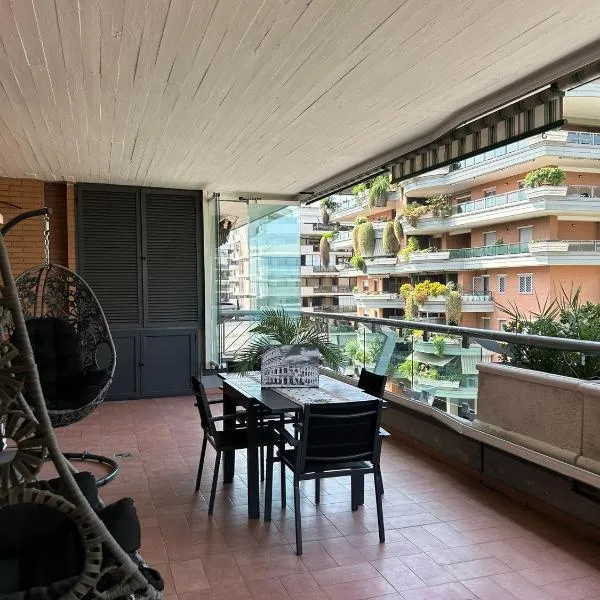 Roma Eur con piscina stagionale esterna, hotel in Rome