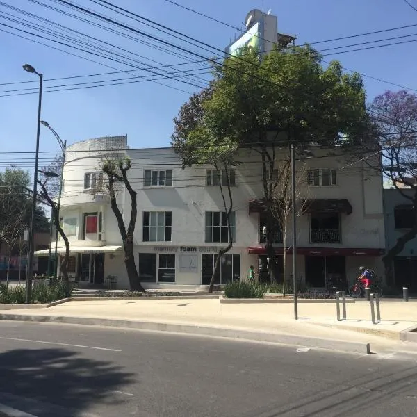 Casa Corp Boutique Suites in Condesa, hótel í Mexíkóborg