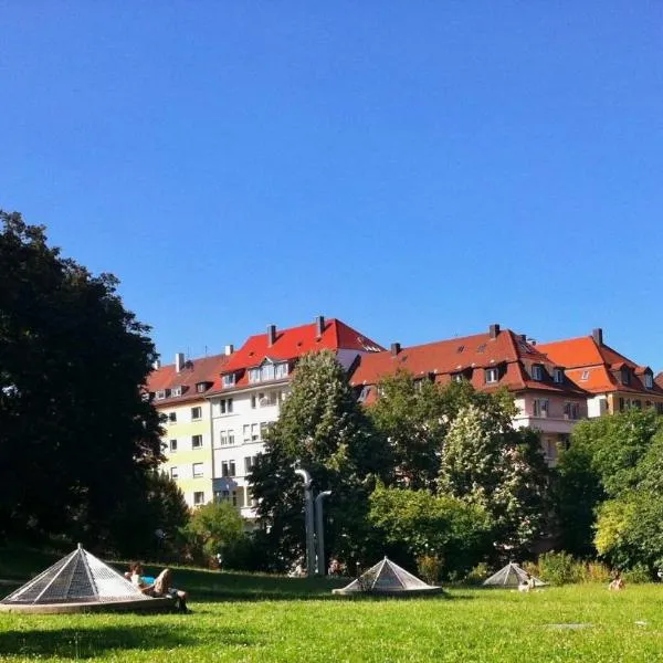 Zimmer mit Parkblick, hotel Stuttgartban