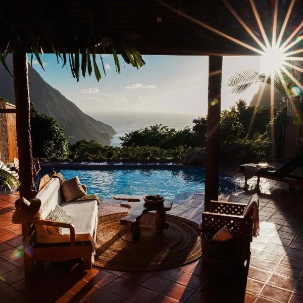 Ladera Resort, hotel di Soufriere