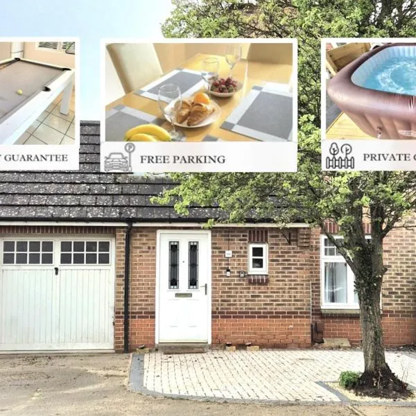 Pool, drinks and a hot tub!, hôtel à Northampton