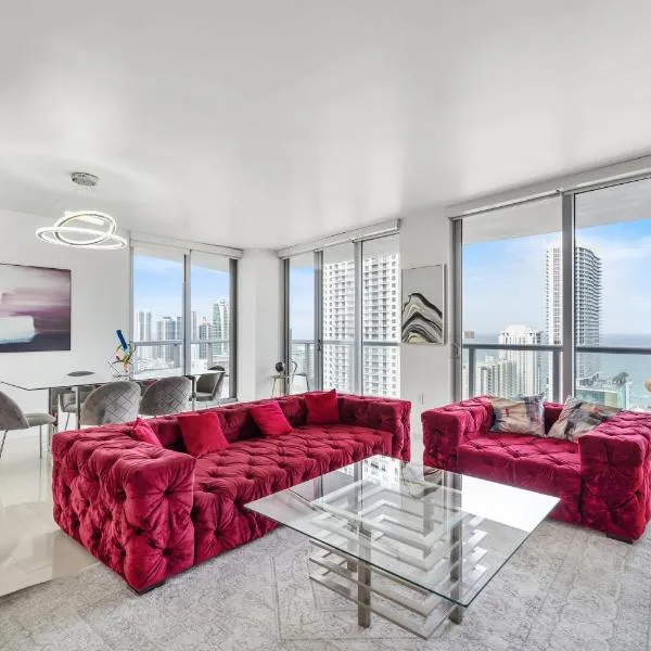 BeachWalk Resort - VIP TOWER - OCEANVIEW UNIT 3 BEDROOM & 3 BATHROOM, hotel in Hallandale Beach