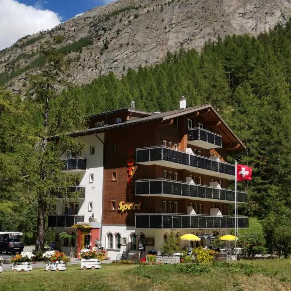 Ski-In/Ski-Out Hotel Sport, ξενοδοχείο σε Saas-Almagell
