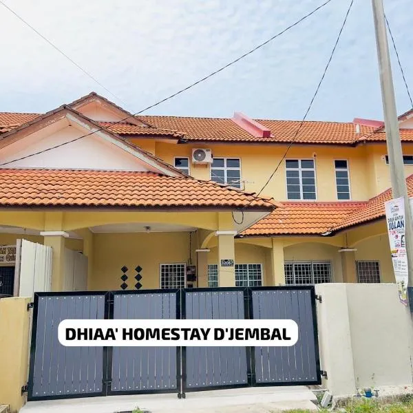 Dhiaa Homestay D Jembal, khách sạn ở Kuala Terengganu