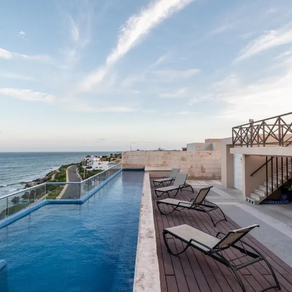 Shama Apartment beach front, hôtel à Isla Mujeres