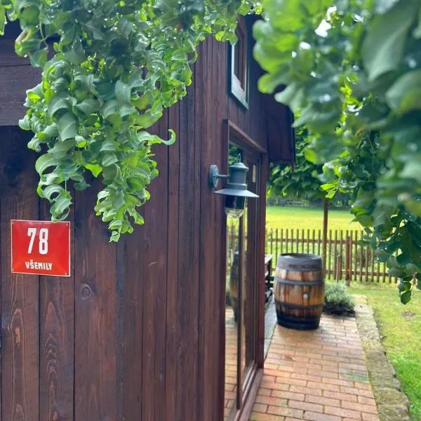 Tiny House Všemily, ξενοδοχείο σε Jetrichovice