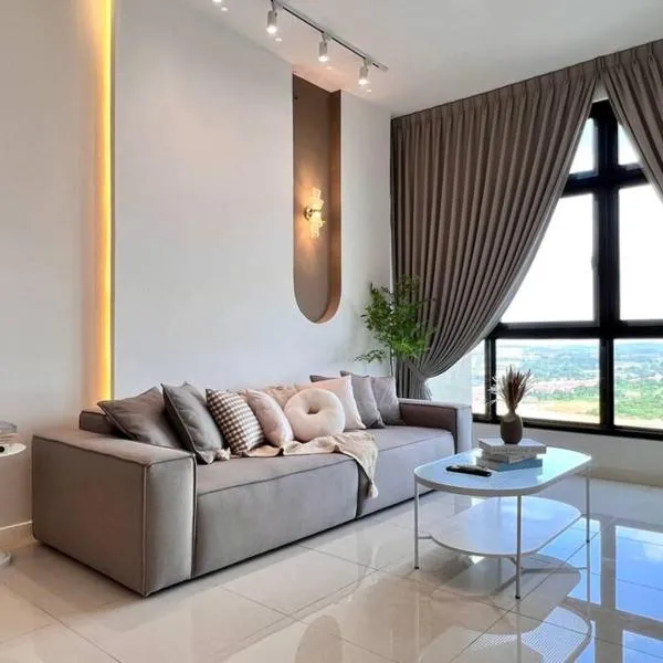 3BR-Mocha-Paradigm Residence by Guesthouse-6-8Pax, hotel v destinaci Johor Bahru