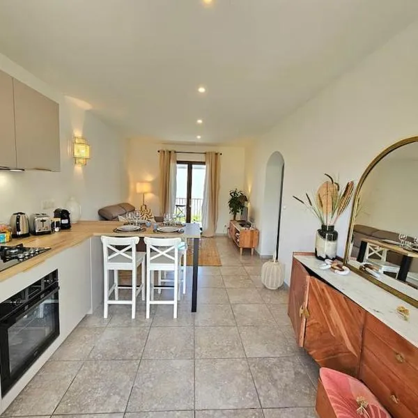 Bel appartement avec piscine Cap Corse- Sisco, ξενοδοχείο σε Marine de Sisco