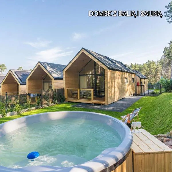 Bursztynowo, hotel en Kąty Rybackie