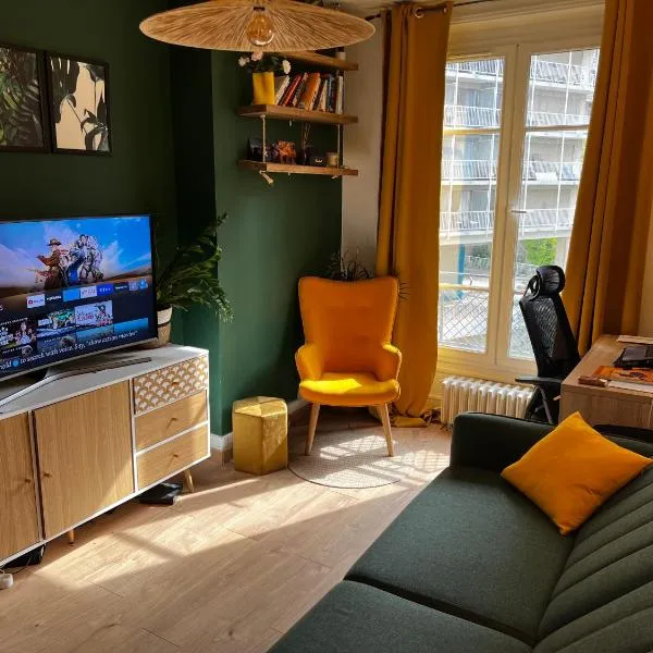 Un charmant appartement à côté de la cité florale, hotel v Paříži