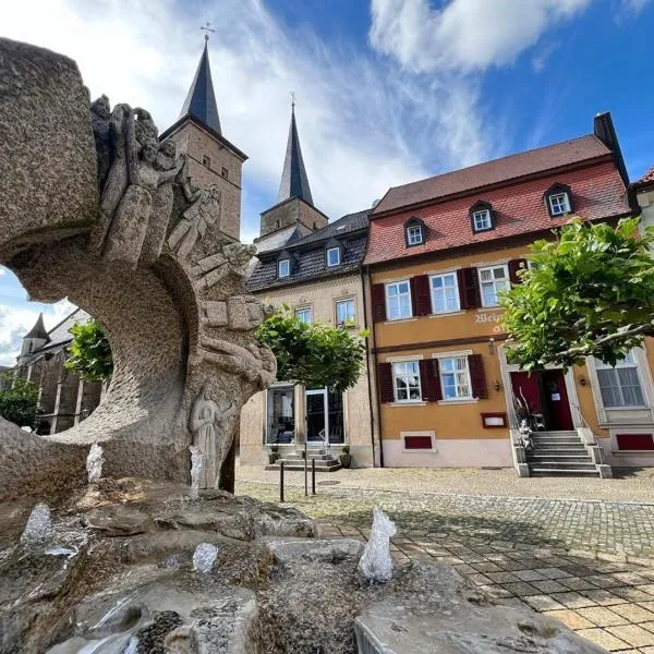 Hotel Weinstube am Markt: Gerolzhofen şehrinde bir otel