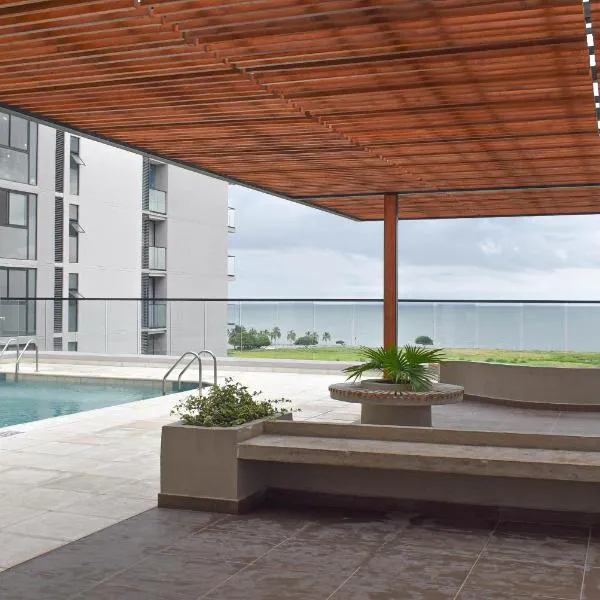 Apartamento frente al mar en Santa Marta, hotel en Santa Marta