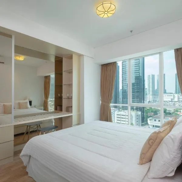 2BR Fully furnished Apartment at Setiabudi Sky Garden Kuningan, hotel in Jakarta