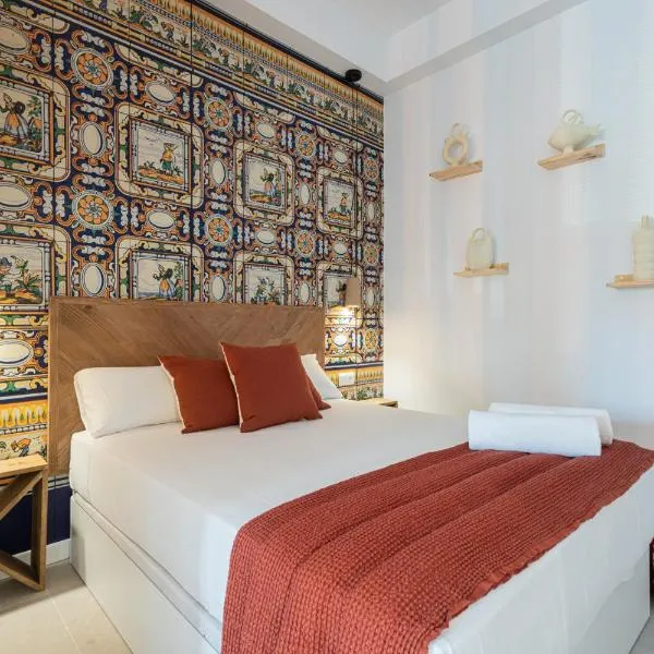 FLORIT FLATS - Stylish Valencia Ceramic Apartments with Free Bicycles by the Joaquin Sorolla Station, hotel ve Valencii