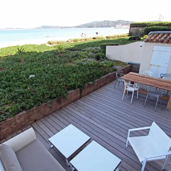 Bel appartement sur la plage, hotel in Grimaud