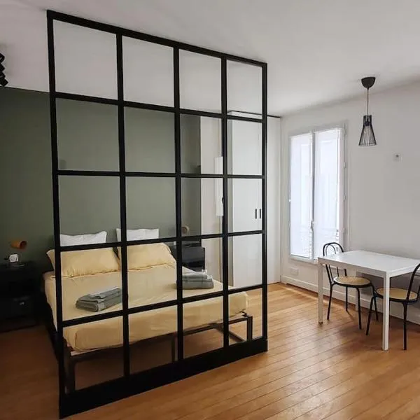 Studio moderno al centro di Parigi - République, hotel v Paříži