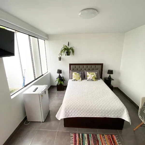 Hermosa habitación independiente cerca a Miraflores, hotell Limas