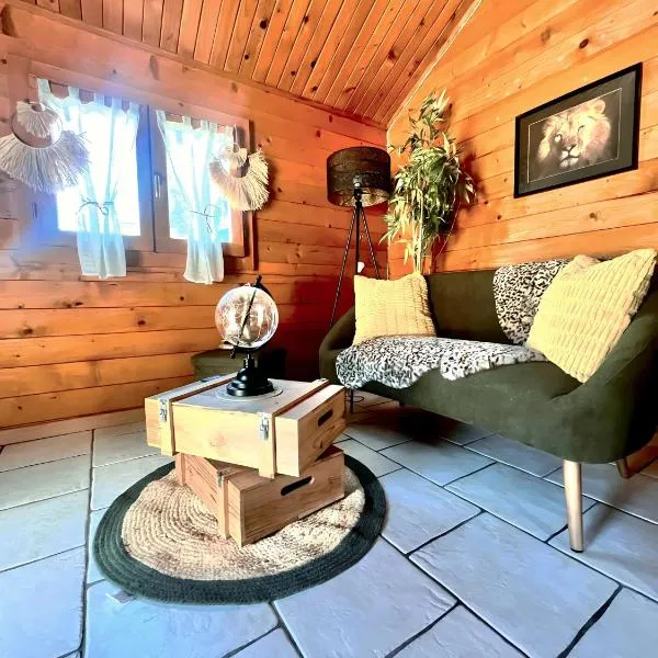 Chalet 5 min Du Grand Dôme de Villebon et 20 min de l'aeroport Paris-Orly, hôtel à Villebon-sur-Yvette