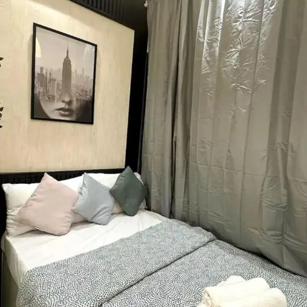 The Hive Partition Room in Tecom Near Metro、ドバイのホテル