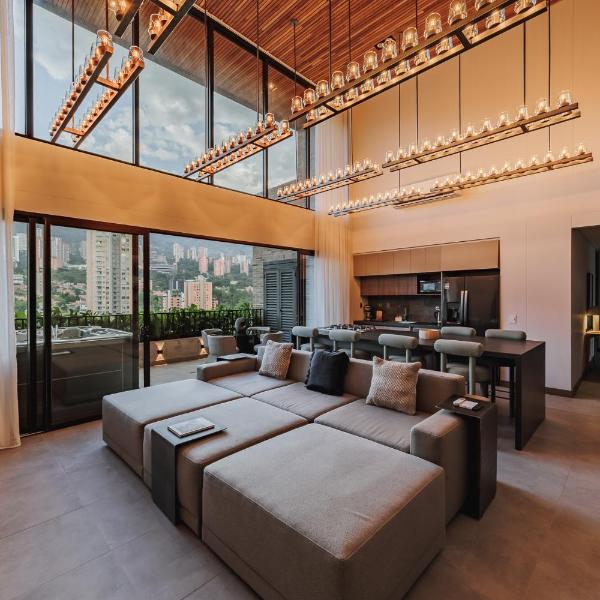 Apartamentos lujosos en Edificio Morph en El Poblado, Medellín