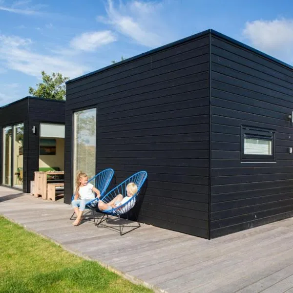 Florizand - Ecohuisjes Terschelling、ミツラントのホテル