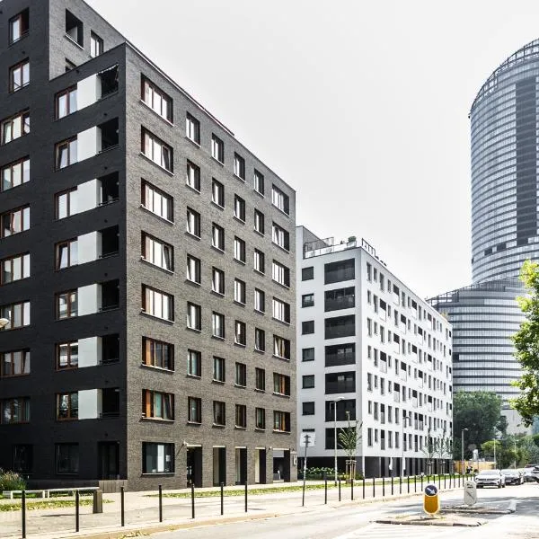 Apartament Near Sky Tower, hotell i Wrocław