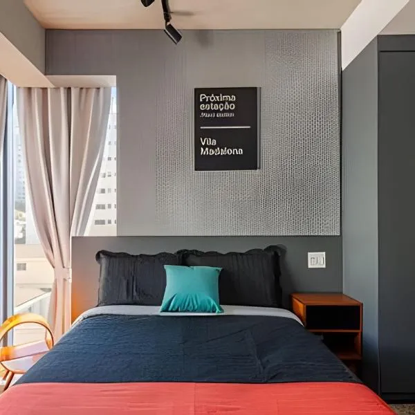 V Mada apartamento novo design moderno paisagismo, hotel in São Paulo