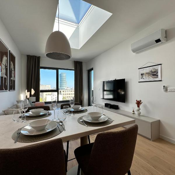 Brand new, City center, free parking, AC, Bratislava