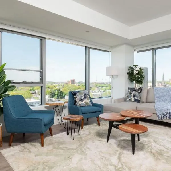 Central Serene Condo King Bed by MIT Harvard GYM, hotel u gradu 'Cambridge'