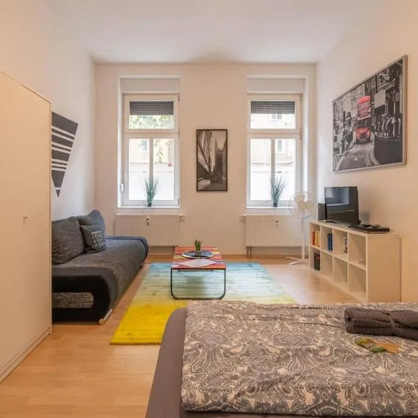 zentrales gemütliches Apartment in der Südvorstadt, ξενοδοχείο στη Λειψία