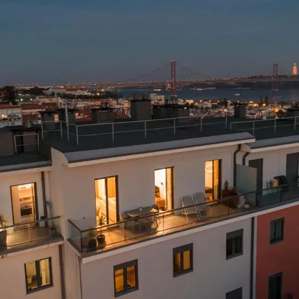 Premium Flat at Ajuda/Belém with Balcony, Parking!, Hotel in Lissabon