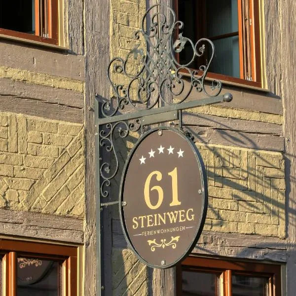Ferienwohnungen Steinweg 61, hotel in Quedlinburg