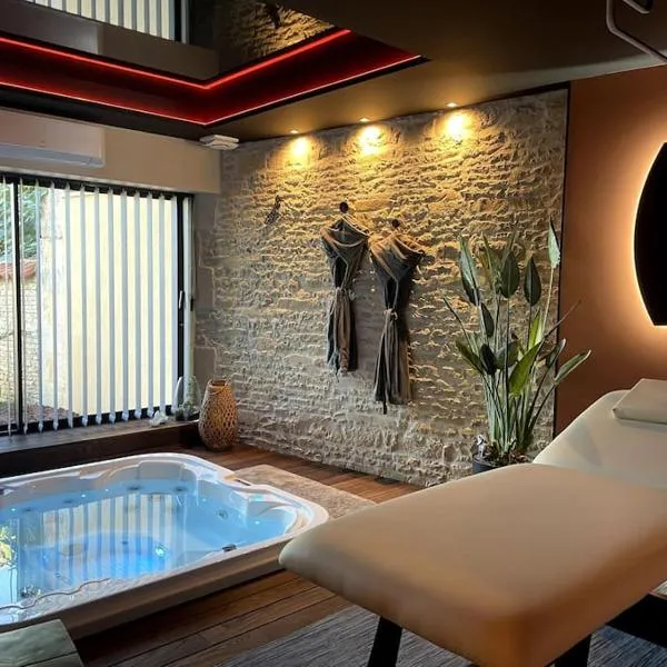 Logement spa privatif proche Niort et La Rochelle, hôtel à Arçais