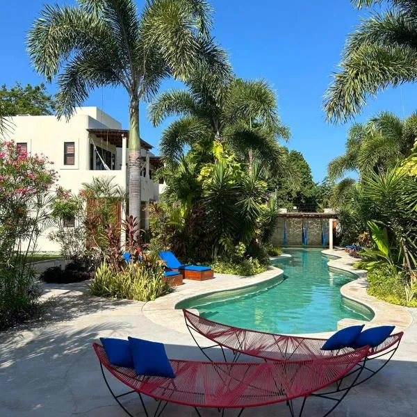 Blue Palm Bacalar, hotel di Bacalar