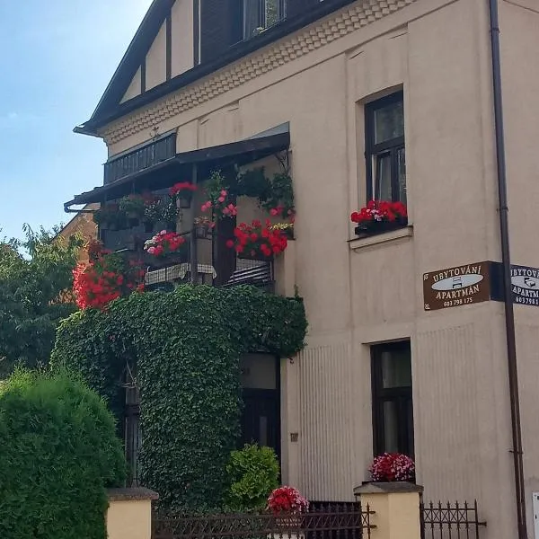 Apartmán v secesní vile, ξενοδοχείο σε Úpice