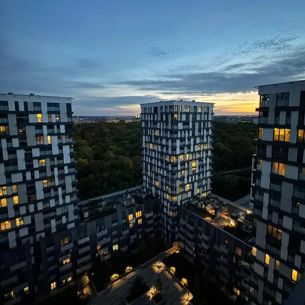 Apartments in Residence Garden Towers, hotel in Prague