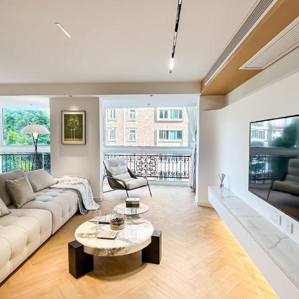 Eastern Hub - HuaiHai Road Branch Xujiahui Garden Large Living Room Luxury Three Bedroom Hengshan Road Henglong Plaza Shanghai Jiao Tong University, Shanghái