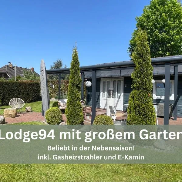 Lodge94 - TinyHouse kleiner Luxus, hôtel à Wilhelmshaven
