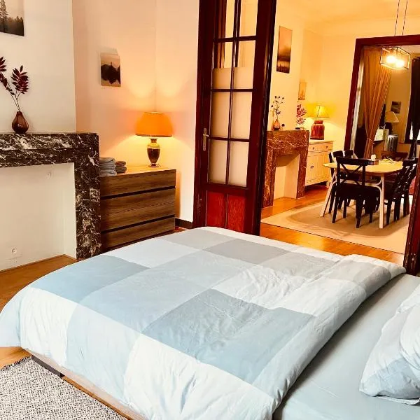 Cozy, comfortable apt, well located - EU ULB VUB, hotel v Bruslju