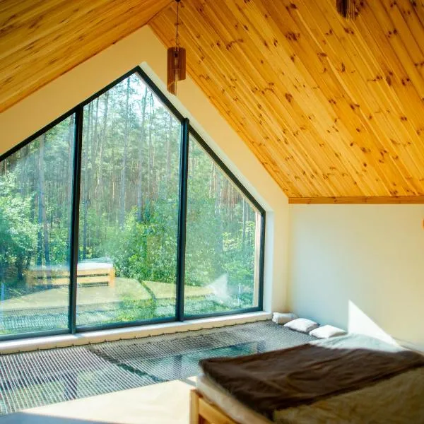 Lasownia Dom Sójka, hotel v destinaci Wielęcin