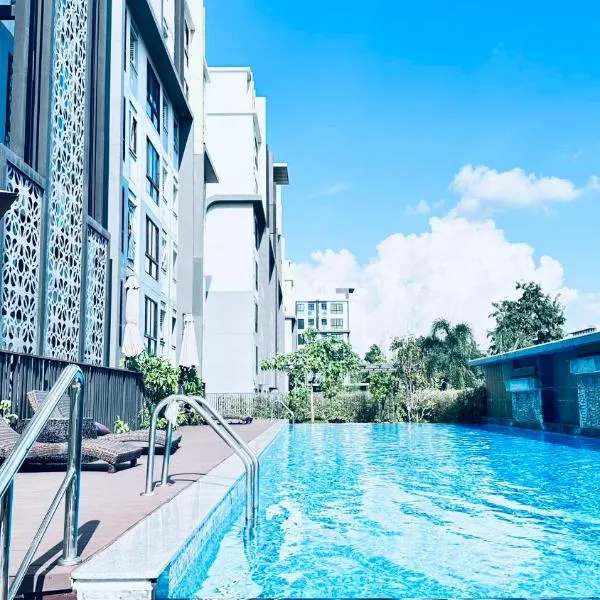 Treasure Condo swimming Wifi cooking, hotel in Chiang Mai