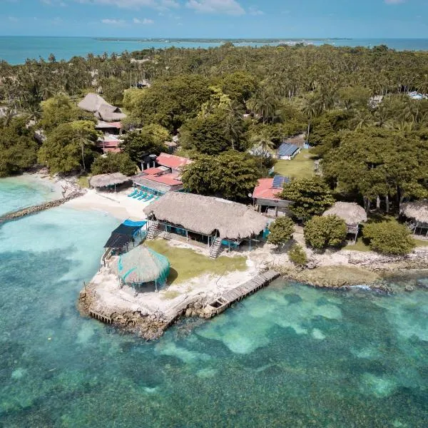 Isla Múcura Dahlandia, hôtel à Isla Mucura
