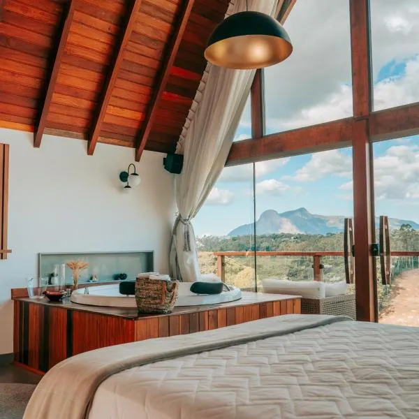 Chalés Laguna Alto Viçosa, hotel in Venda Nova do Imigrante