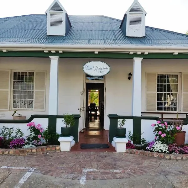 De Oude Yotclub, hotel in Oudtshoorn