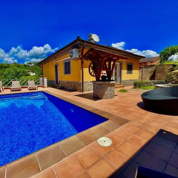 Maravillosa villa con piscina y barbacoa, hotel v destinaci Puigventos