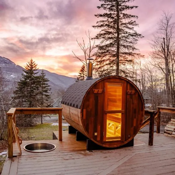 Hunter Haven - Luxury Cabin Near Mountain Ski Resort, hôtel à Lanesville