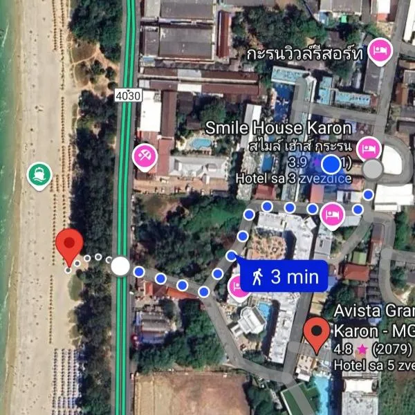 Smile house, hotel a Karon