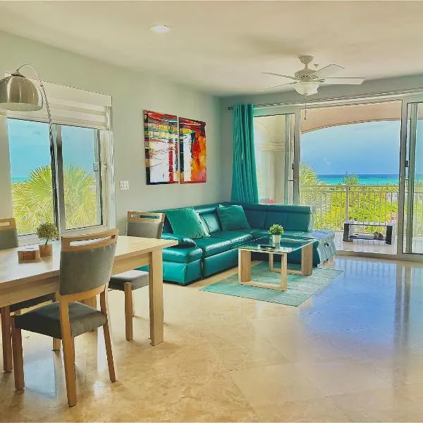 Extra spacious oceanview condo 5 min from pristine beach, ξενοδοχείο σε Providenciales