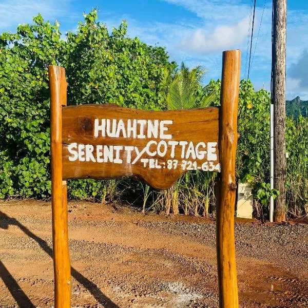 Huahine Serenity Cottage, hotel in Maroe